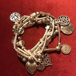 Lia Sophia "Menagerie” Stretch Bracelet Set